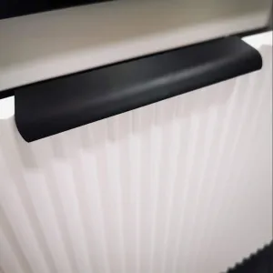 200mm Bathroom Vanity Handle - Matte Black