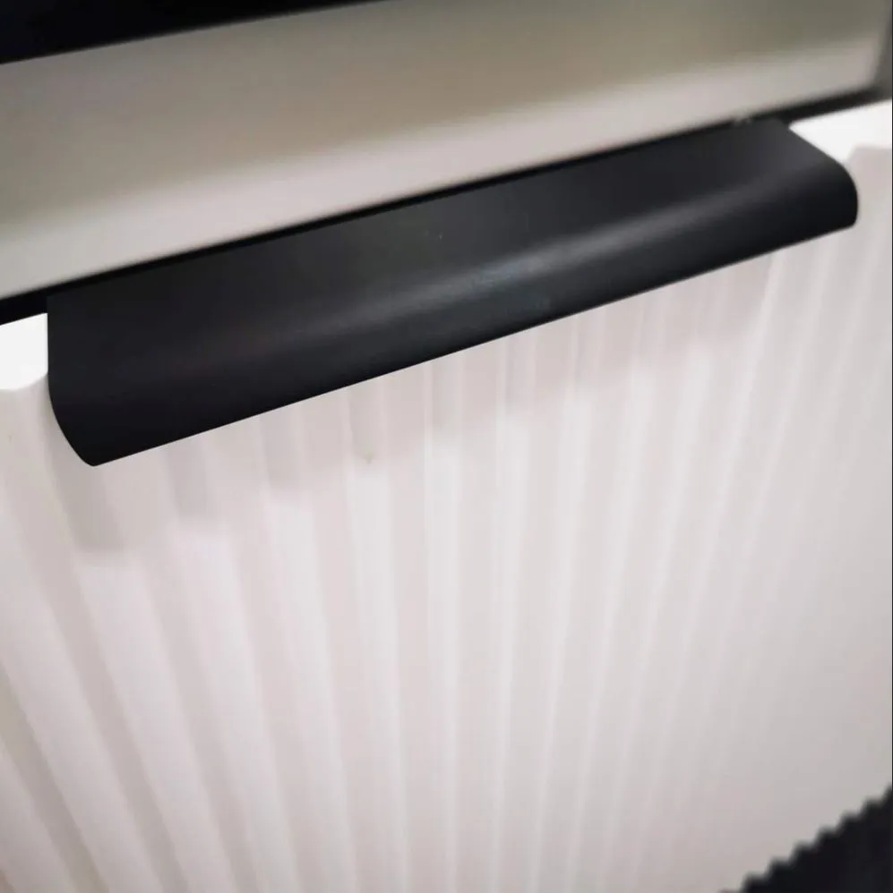 200mm Bathroom Vanity Handle - Matte Black