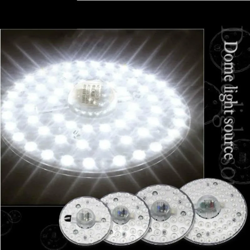 2022 LED Panel Circle Ring Light SMD2835 12W 18W 24W 36W LED Round /Square Ceiling decoration Ceiling Lamp AC 220V downlight