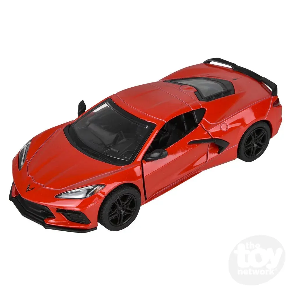 5" Diecast Pull Back 2021 Corvette