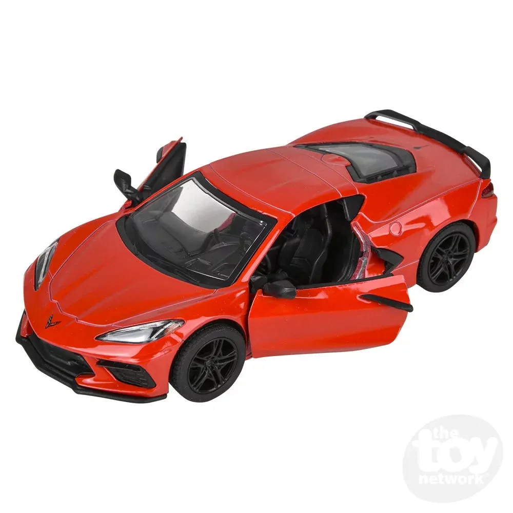 5" Diecast Pull Back 2021 Corvette