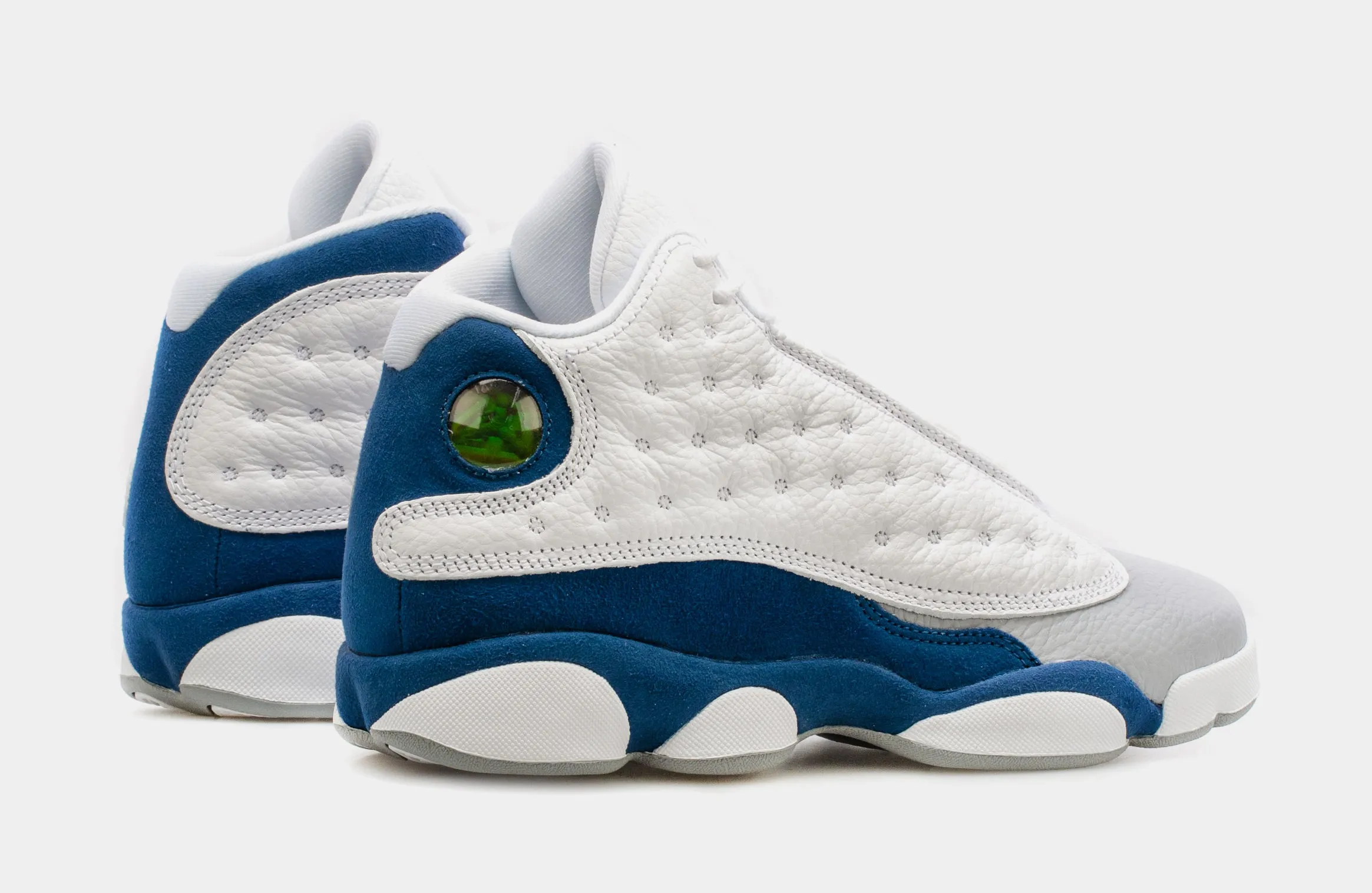 Air Jordan 13 Retro French Blue Grade School Lifestyle Shoes (Blue/White) Free Shipping