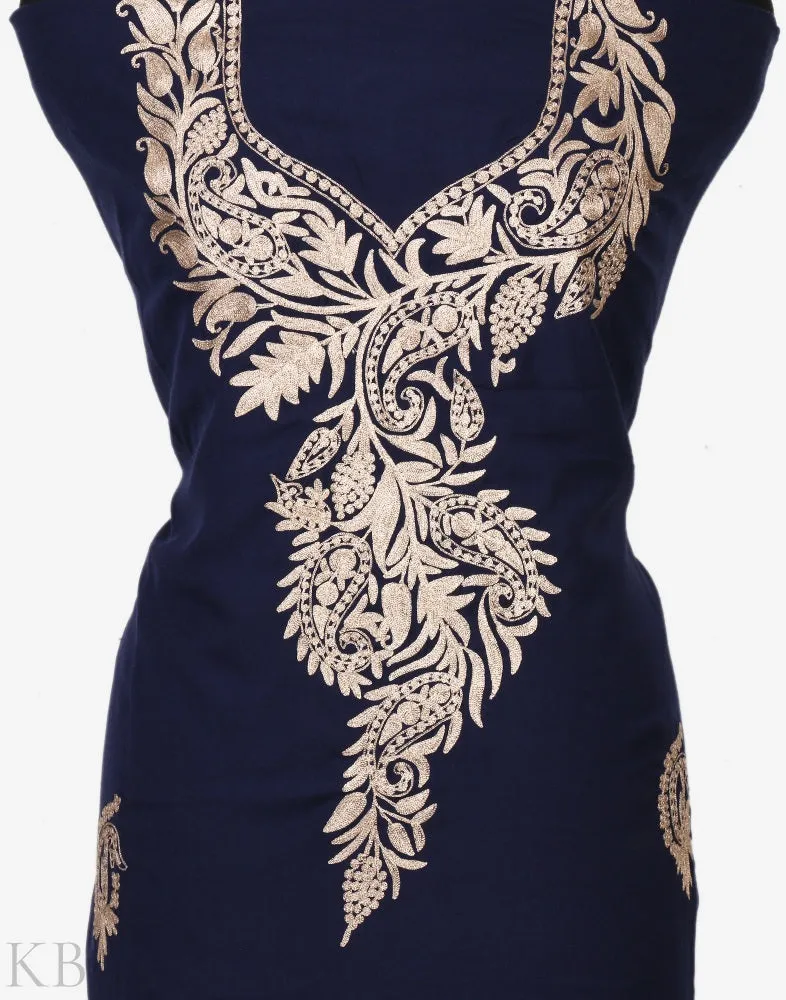 Badaam Therr Zari Embroidered Summer Suit