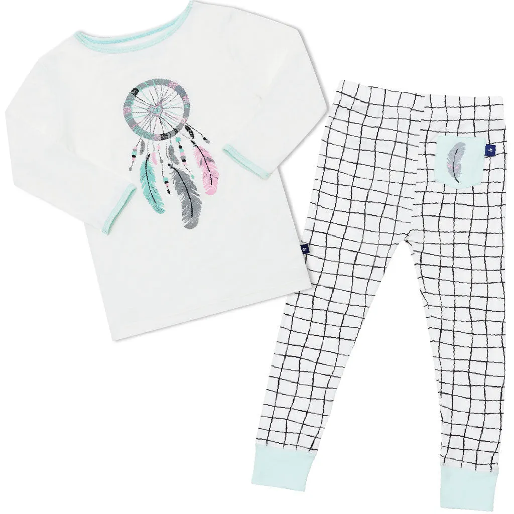Bamboo long John Pyjamas - Tessa'a dreamcatcher