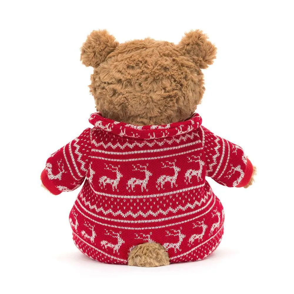 Bartholomew Bear Winter Pajamas By Jellycat