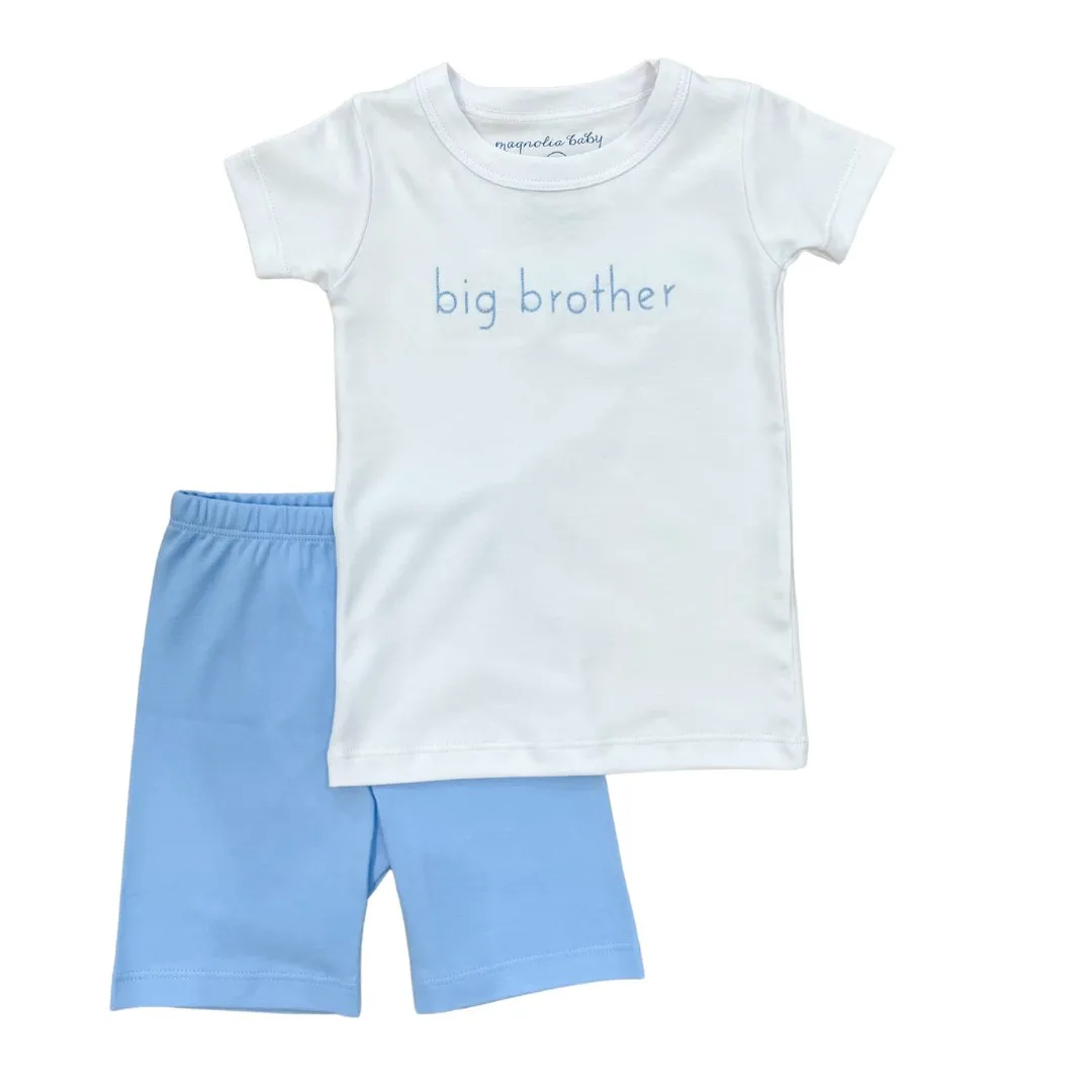 Big Brother Embroidered Pajama Set