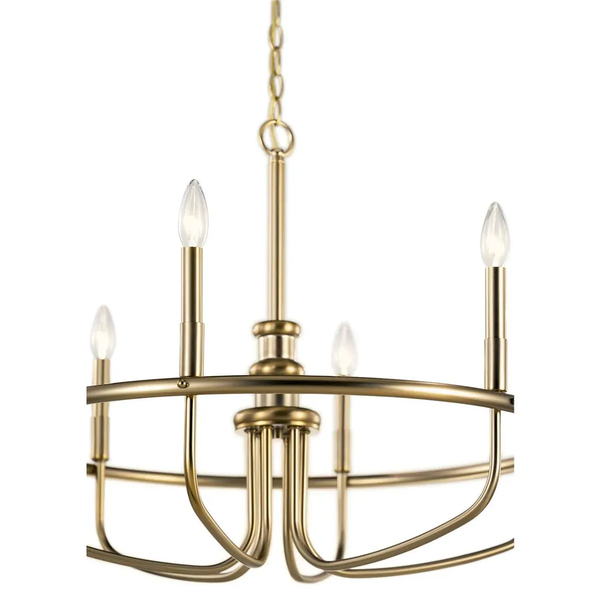 Capitol Hill 29" 6-Light Chandelier 1-Tier, Classic Bronze Finish