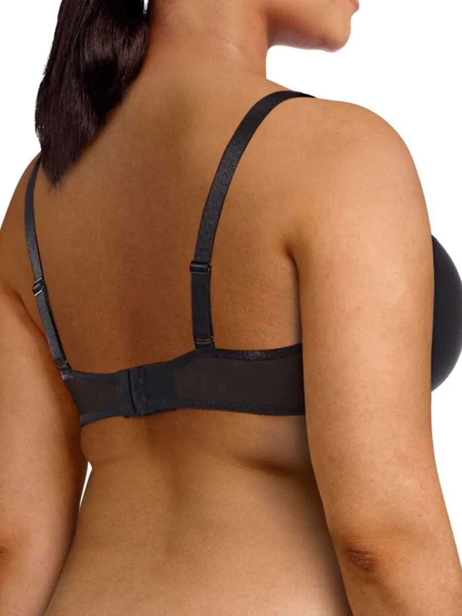 Chic Essential Half-Cup Memory Bra - Black
