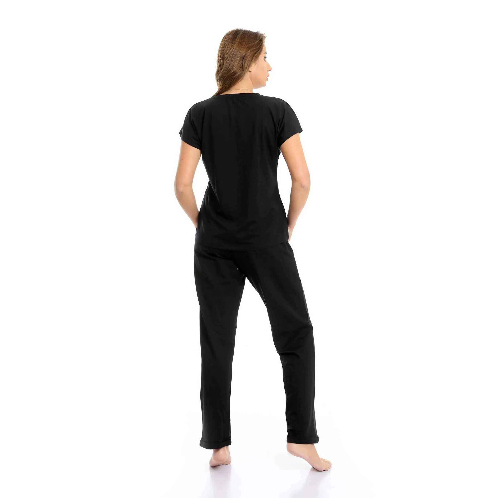Comfortable and Stylish Activewear Pajamas For Women - Black