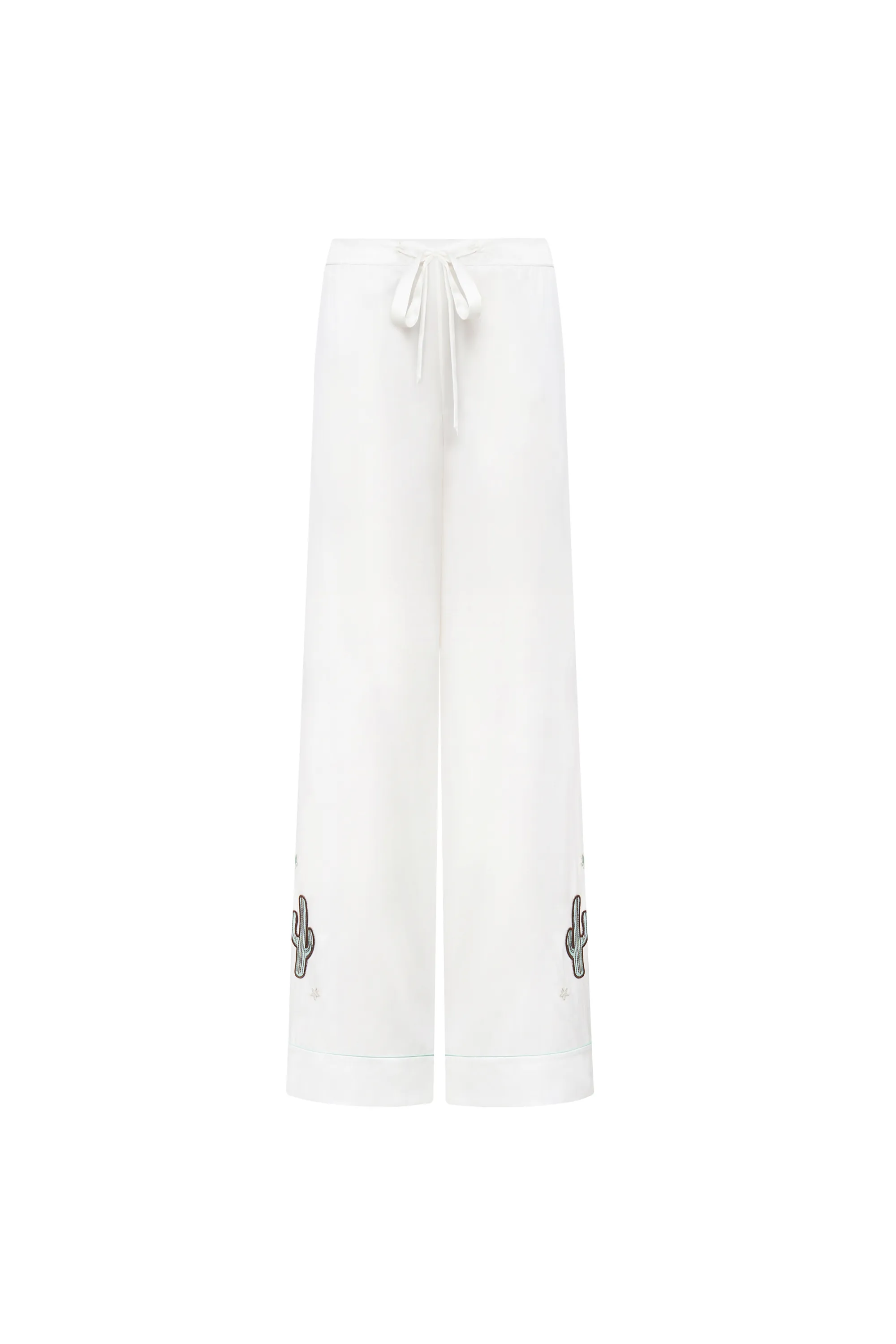 Cowboy Fringed Silk Pyjama Set