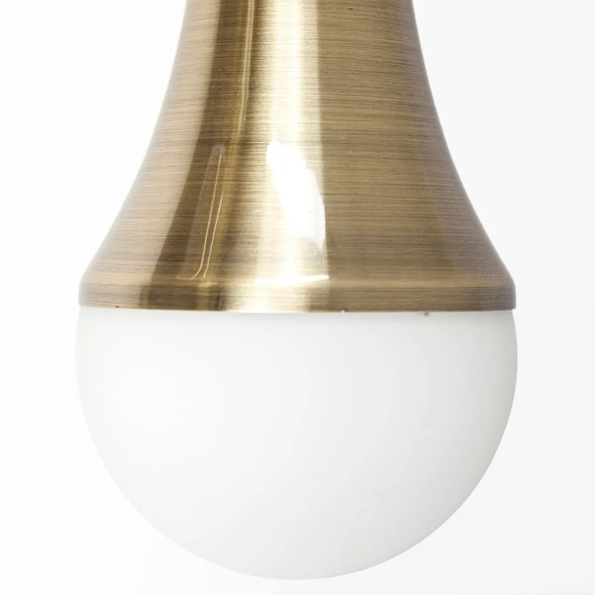 Decarlo Chandelier Black/Gold Metal