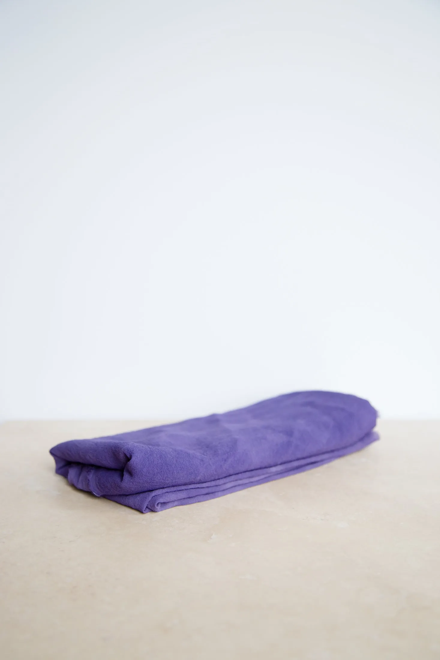 Deep Violet Silk Chiffon Styling Cloth