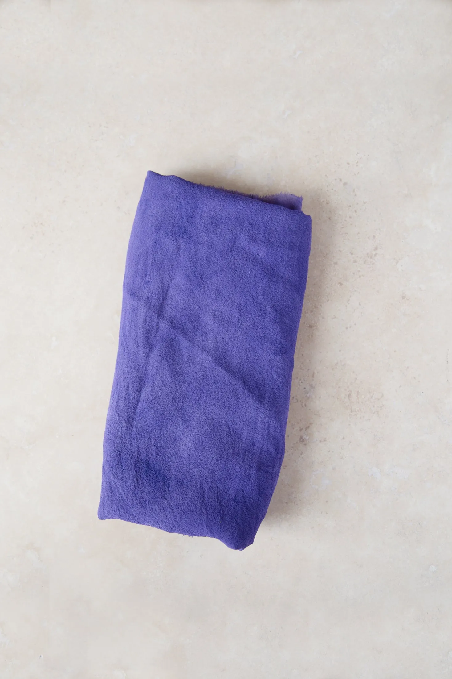 Deep Violet Silk Chiffon Styling Cloth