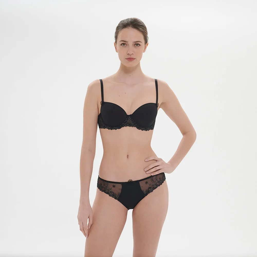 Delice Gem Black Brief