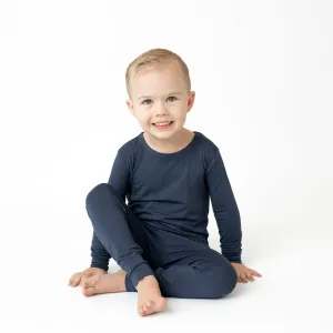 Dusty Blue 2pc Long Set - 7Y