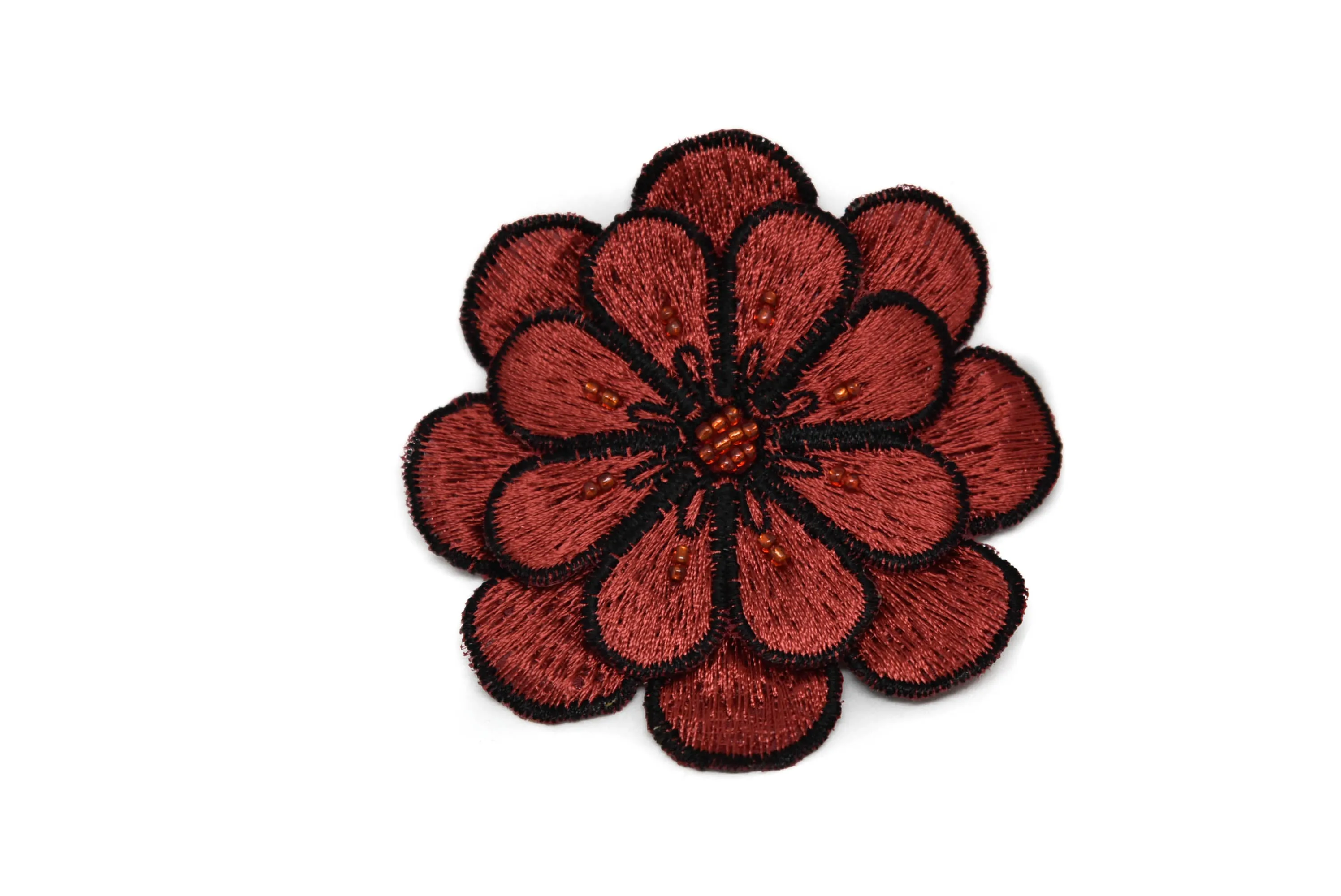 Flower Sequin Applique 3"- 1 Piece