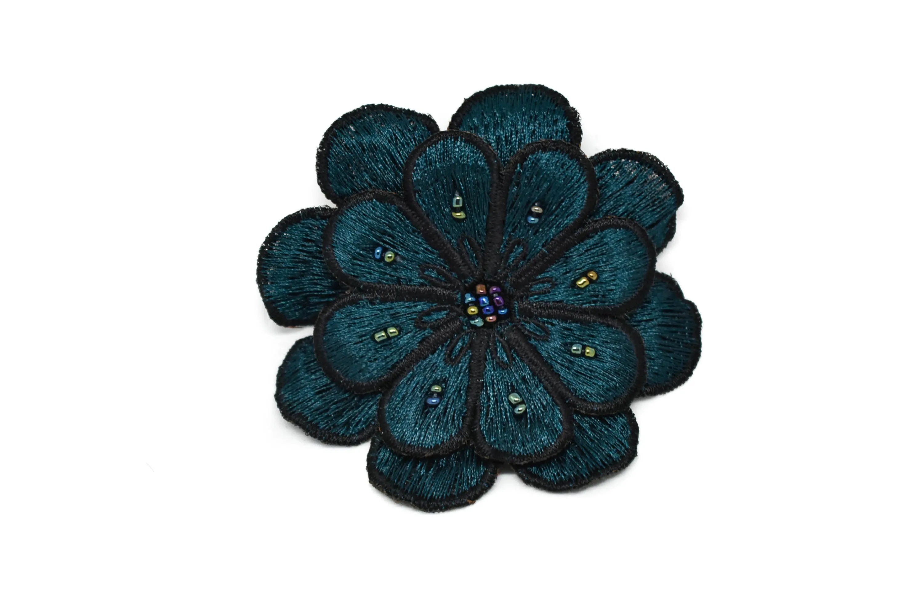 Flower Sequin Applique 3"- 1 Piece