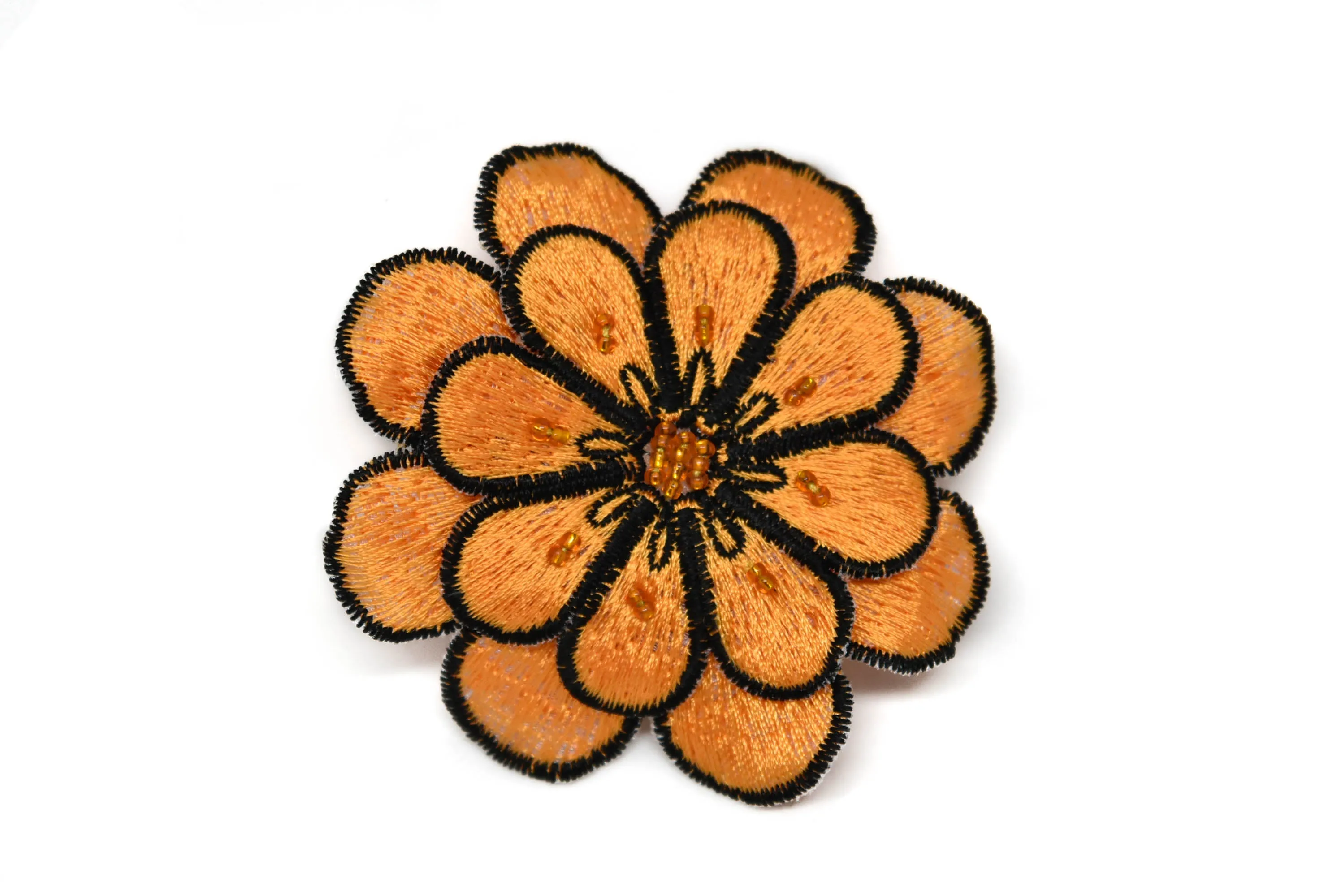 Flower Sequin Applique 3"- 1 Piece