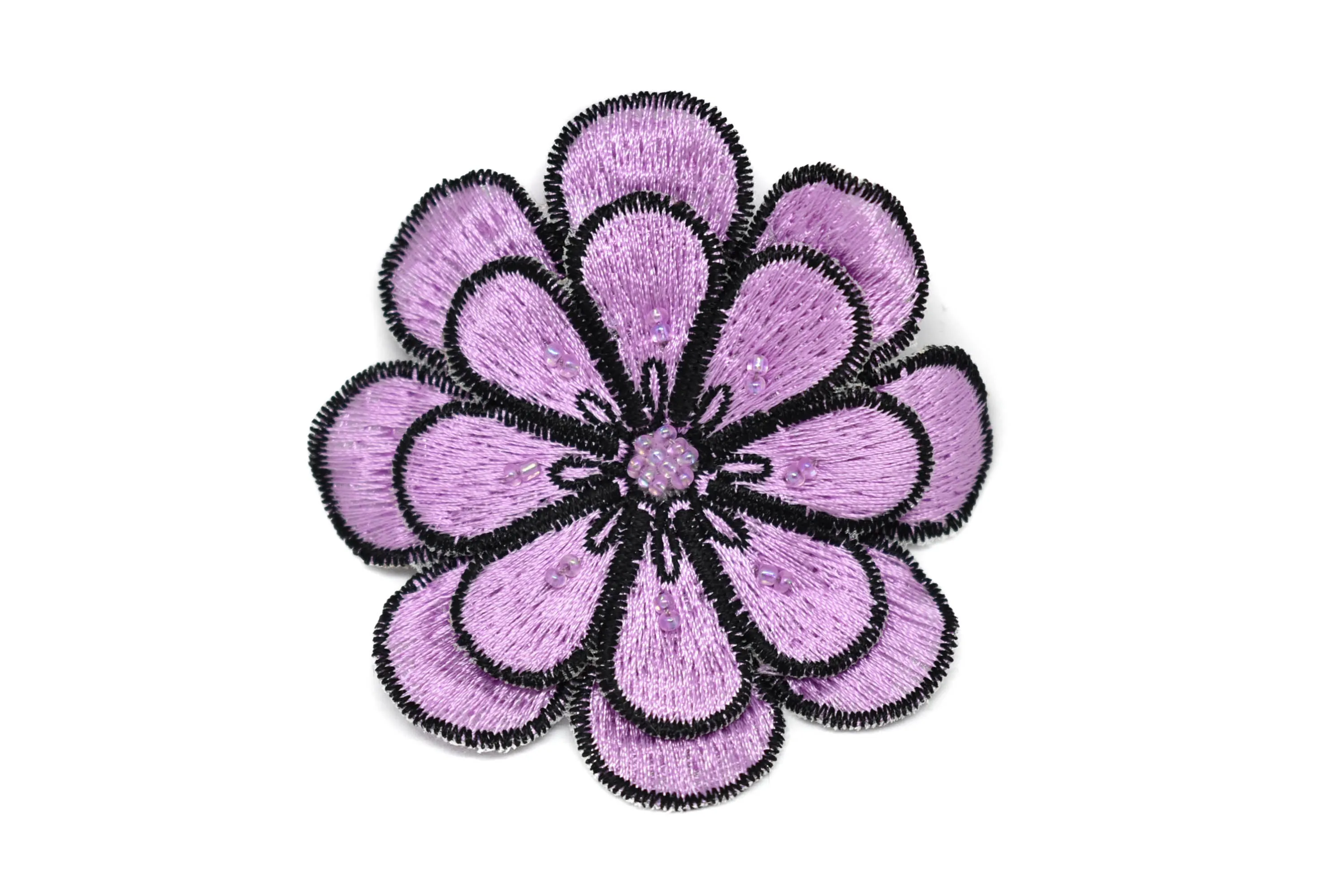 Flower Sequin Applique 3"- 1 Piece