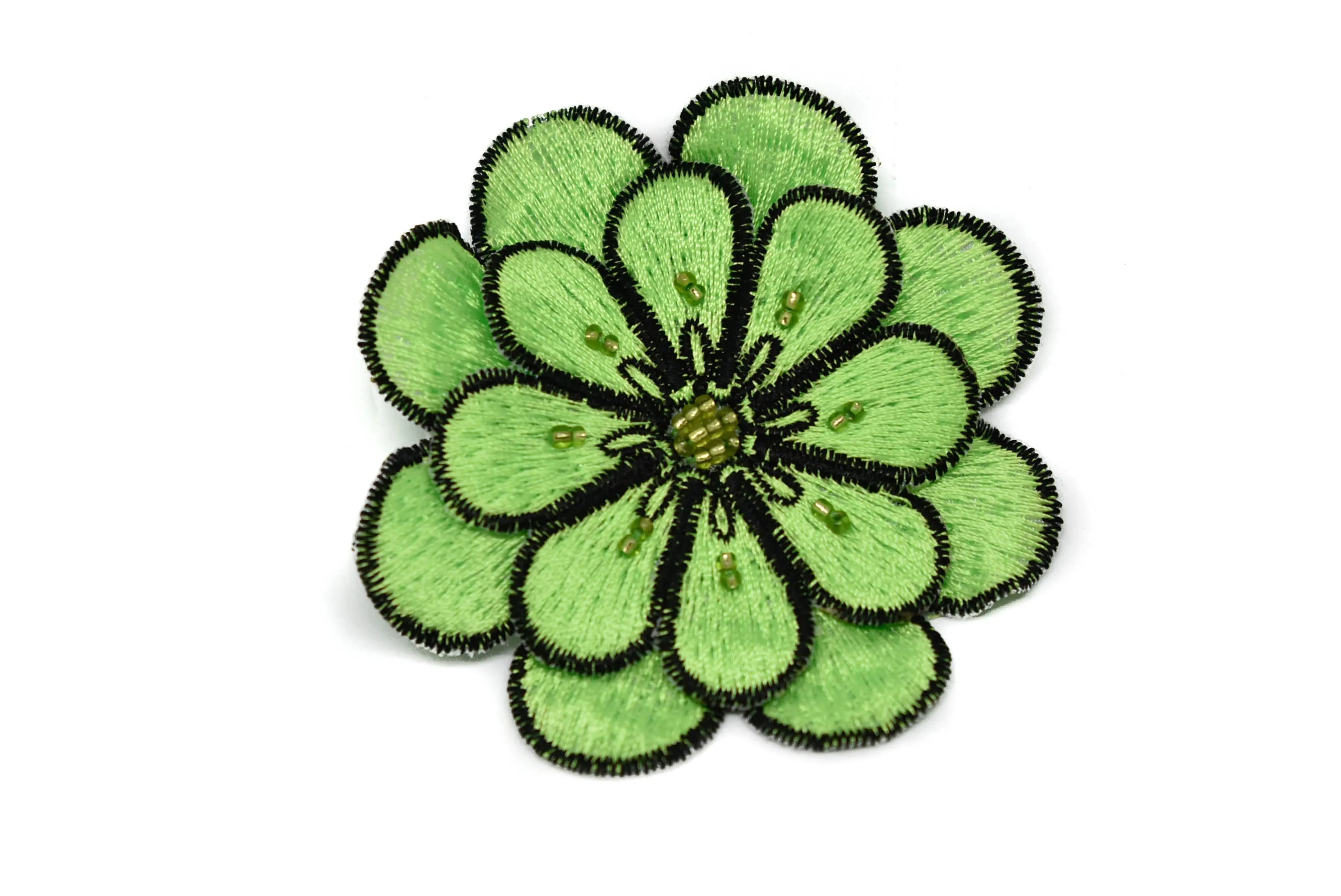 Flower Sequin Applique 3"- 1 Piece