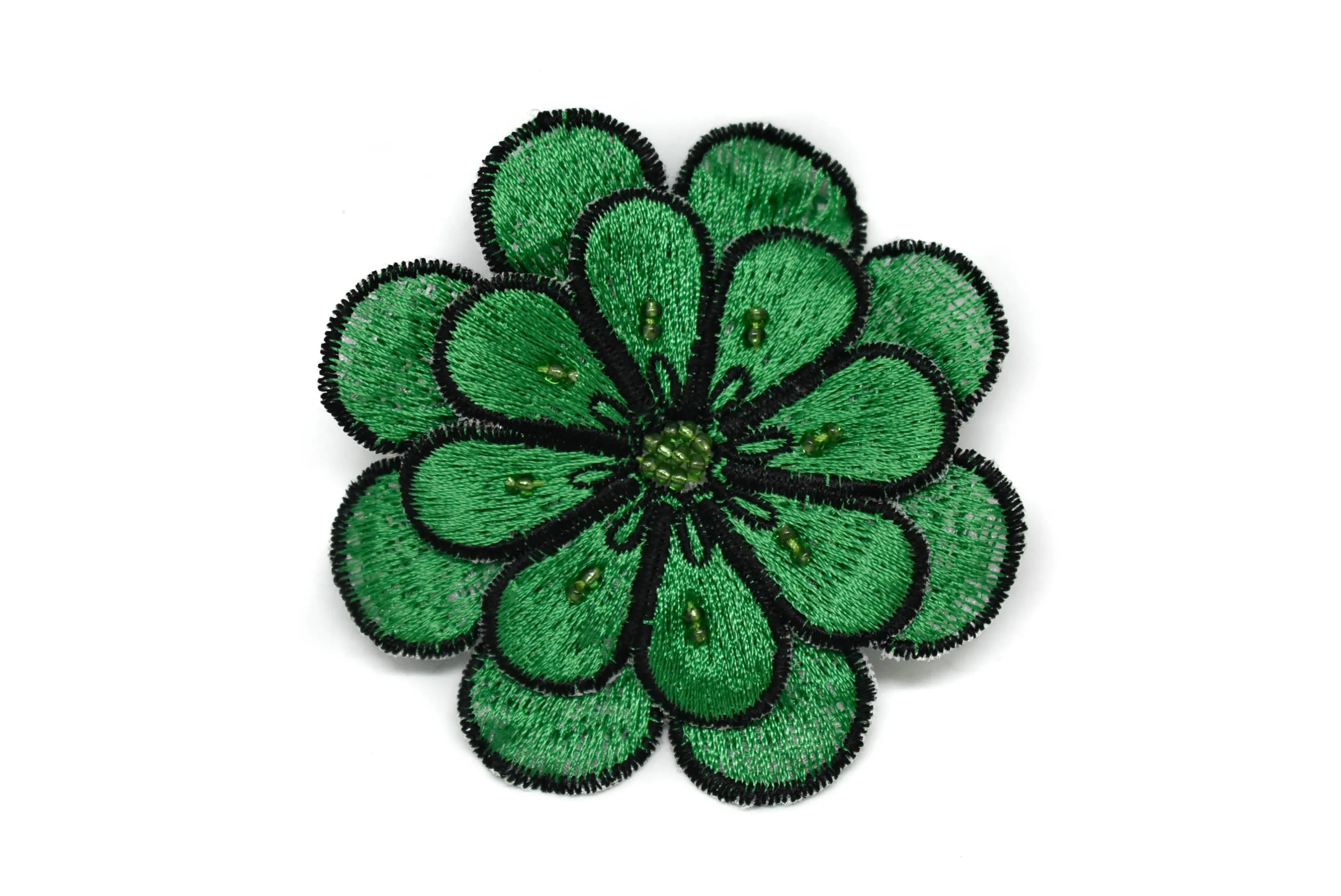 Flower Sequin Applique 3"- 1 Piece