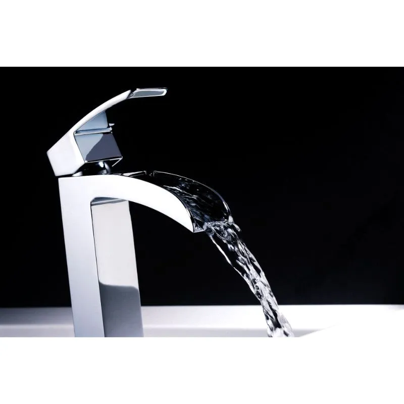 Key Vessel Bathroom Faucet in Polished Chrome