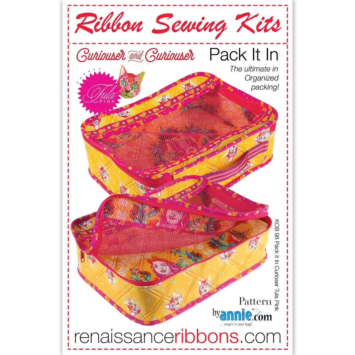 Kit-Pack It In -Curiouser Tula Pink