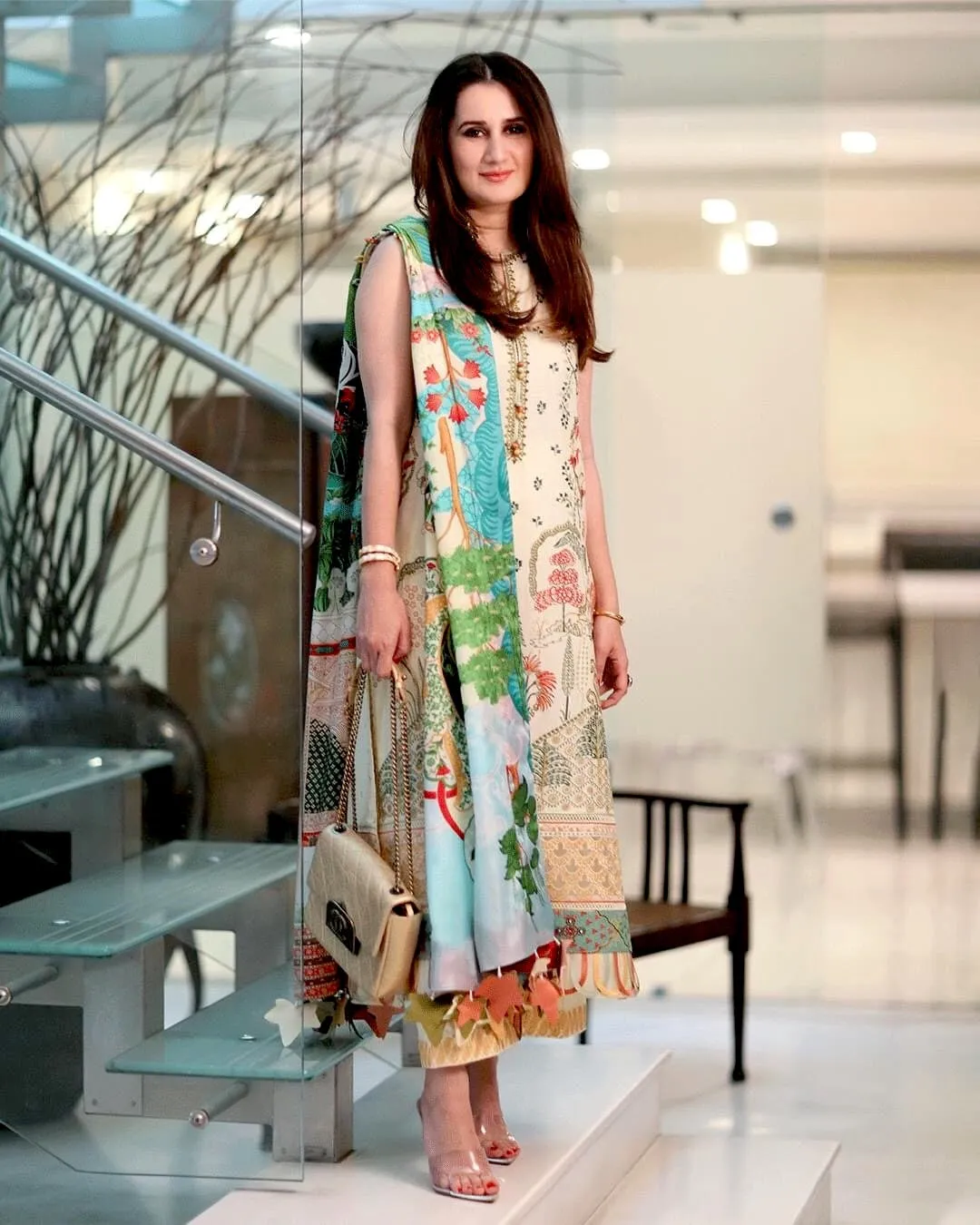 Élan Luxury Lawn Collection – EL21-07 A (IRMAK)
