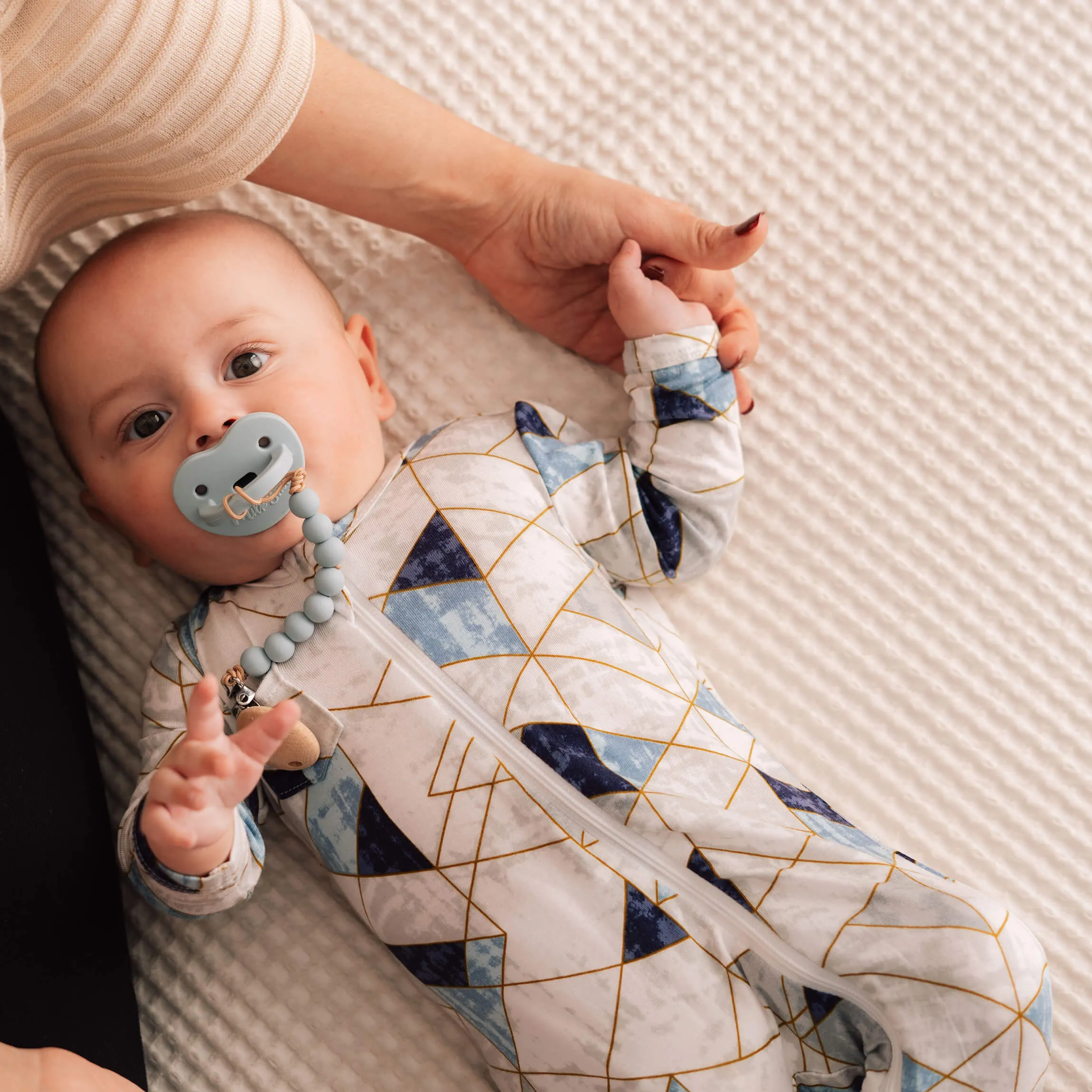 LEVI FOOTED JAMMIES