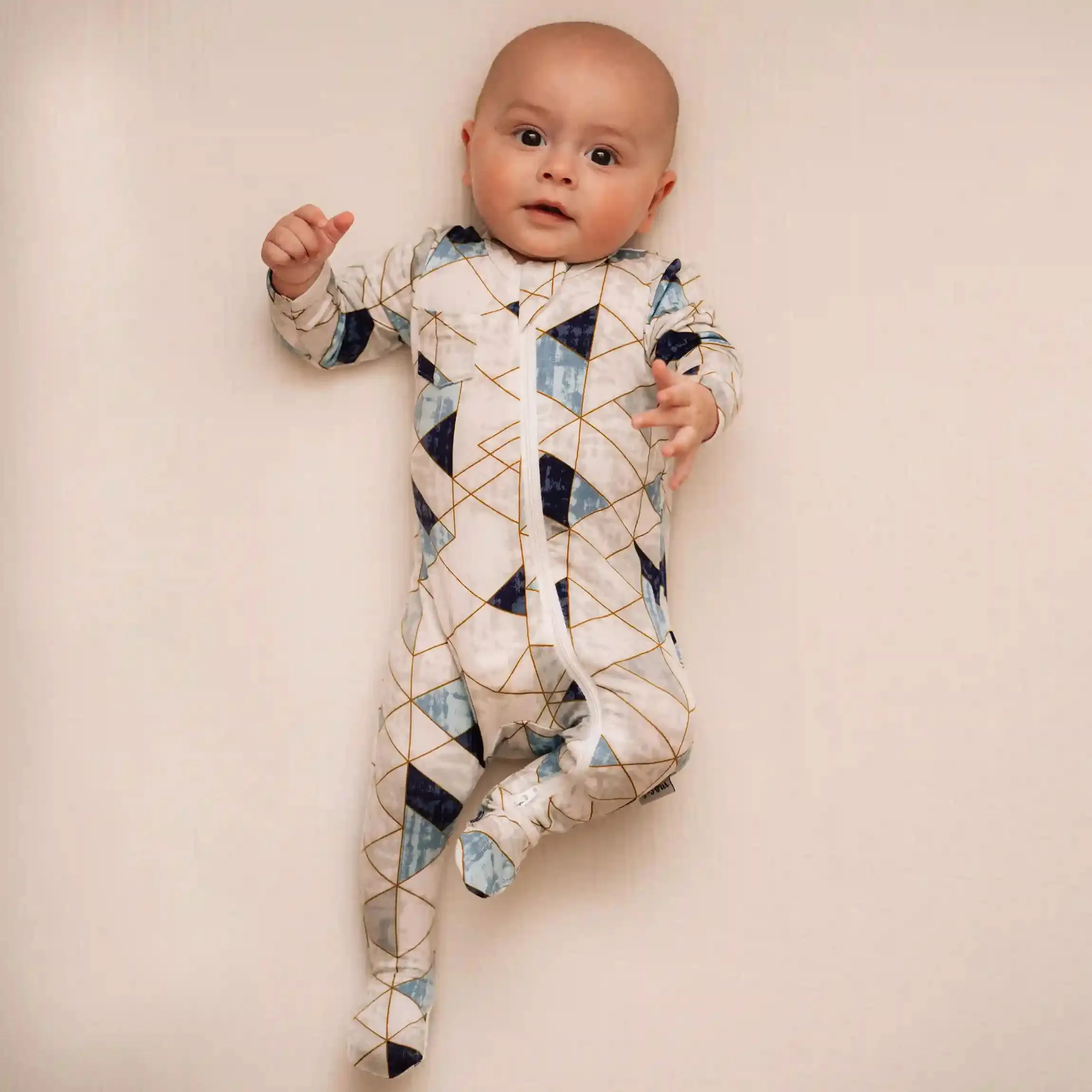 LEVI FOOTED JAMMIES