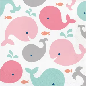 Lil' Spout - Pink Lunch Napkins (16ct)