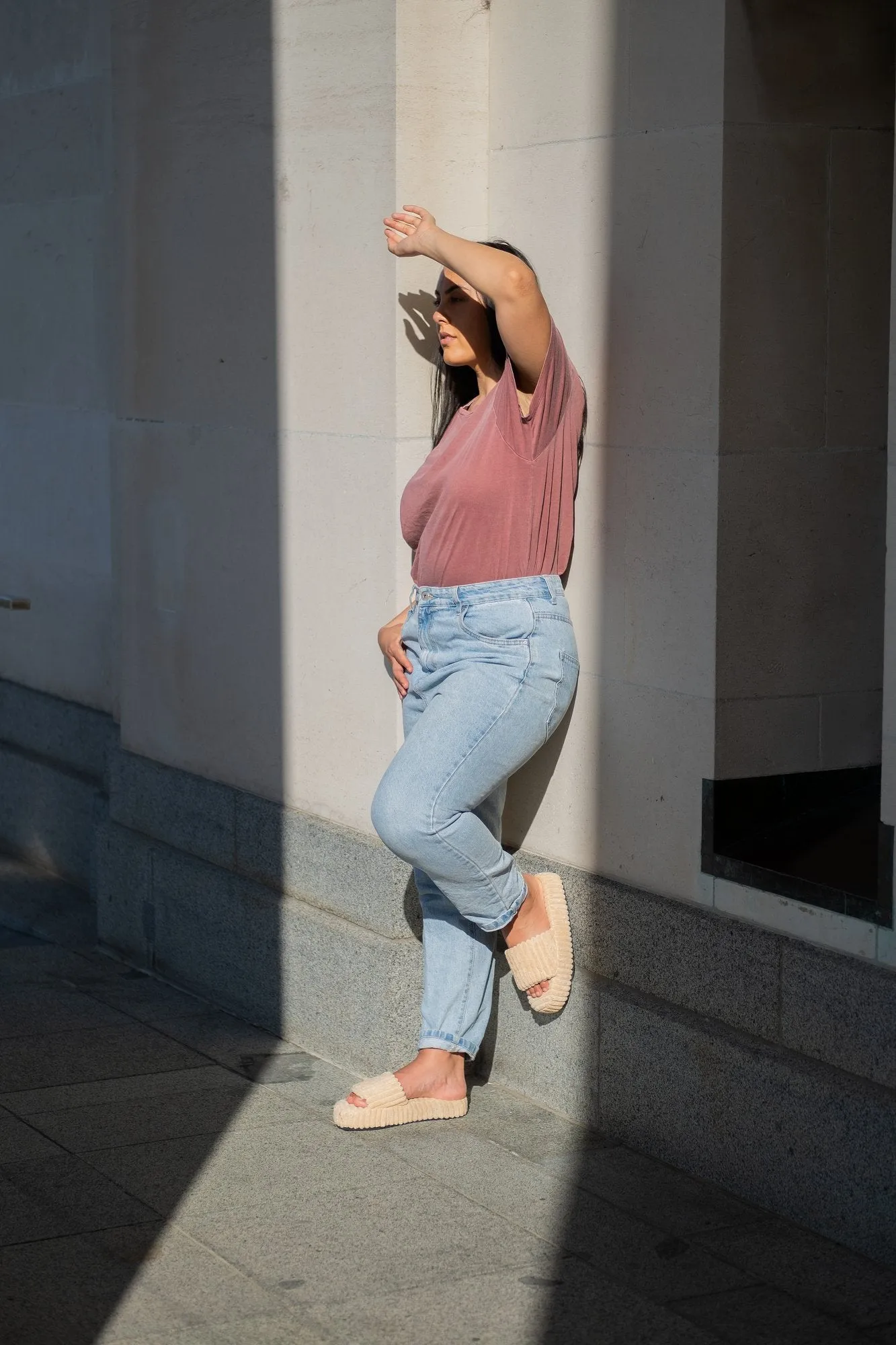 Loft Platform Slides Nude