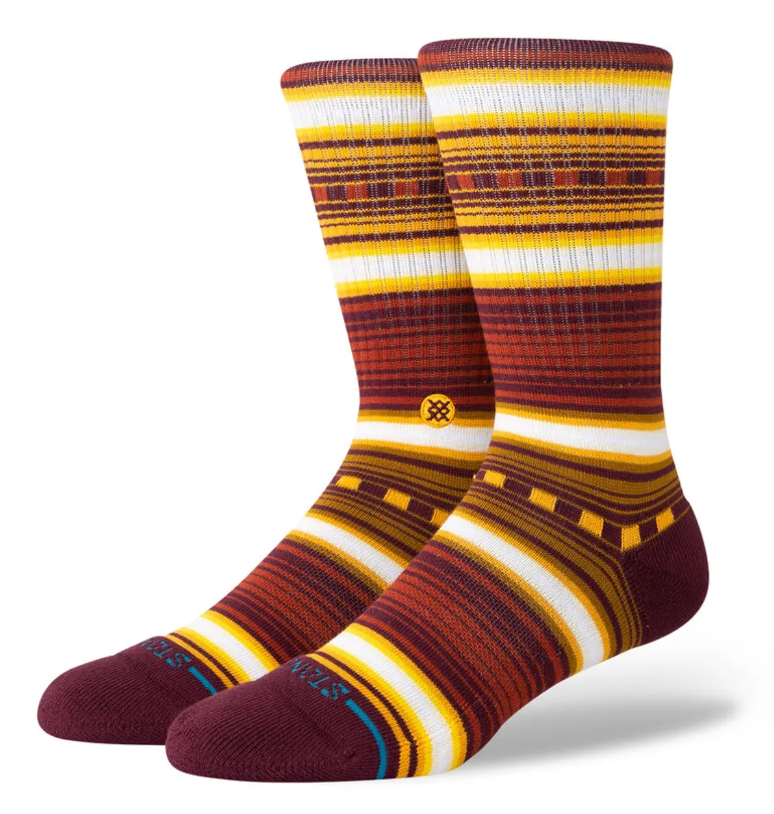 Men's Stance Windy Pine Crew Sock -Medium