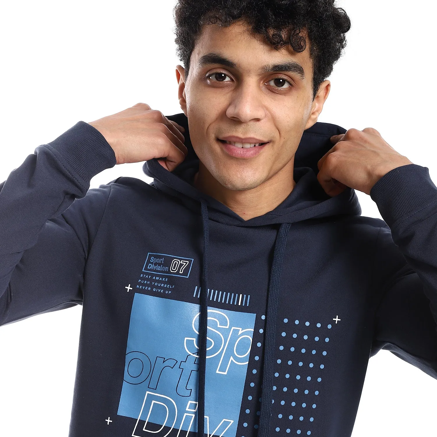 Men's Winter Hoodie Pajamas - Navy
