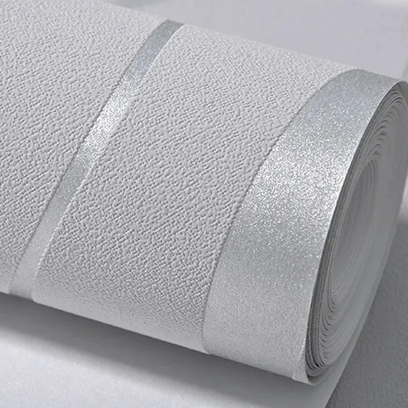 Modern 3D Non-Woven Flocking Wallpaper