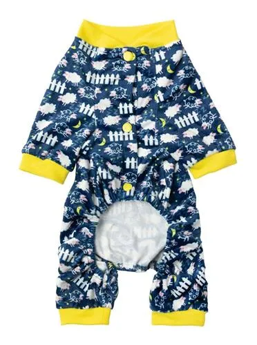 Navy Counting Sheep Pajamas