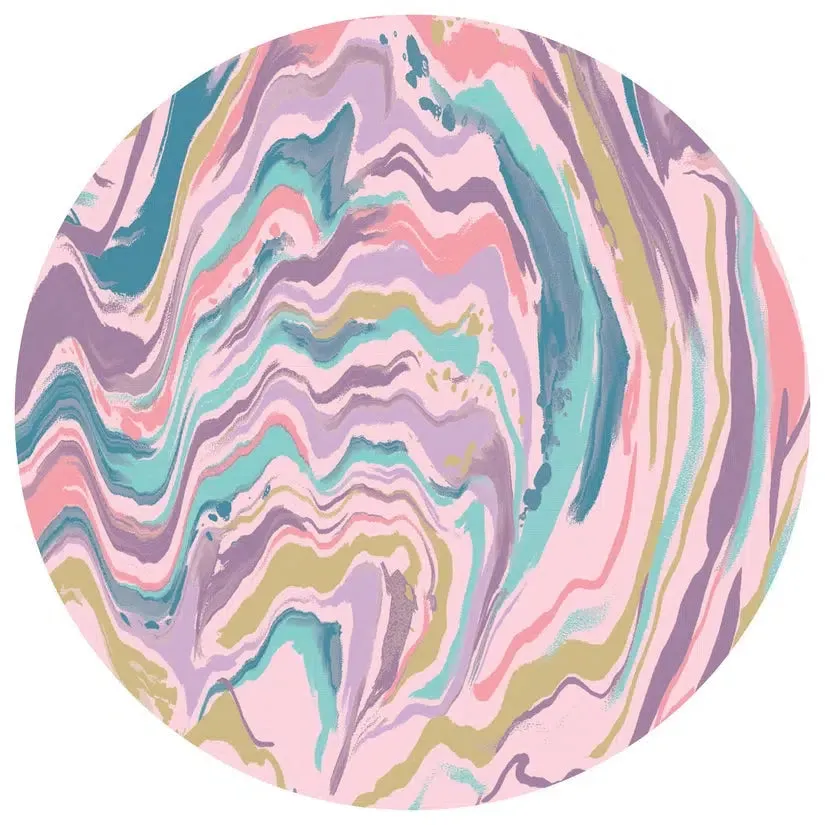Pink Marble Bamboo Viscose Zippy