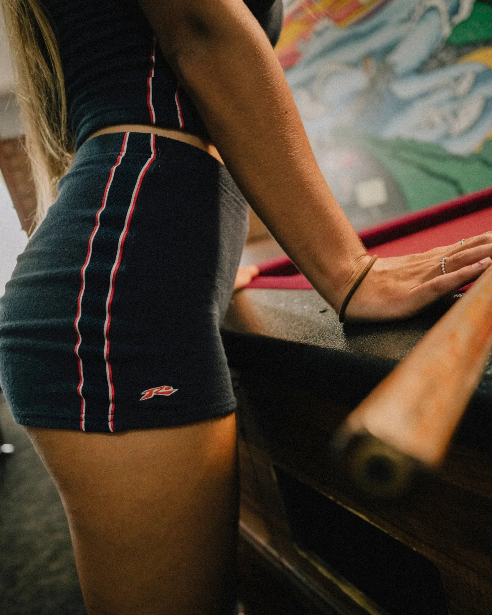 Rusty Bodhi Towelling Booty Short