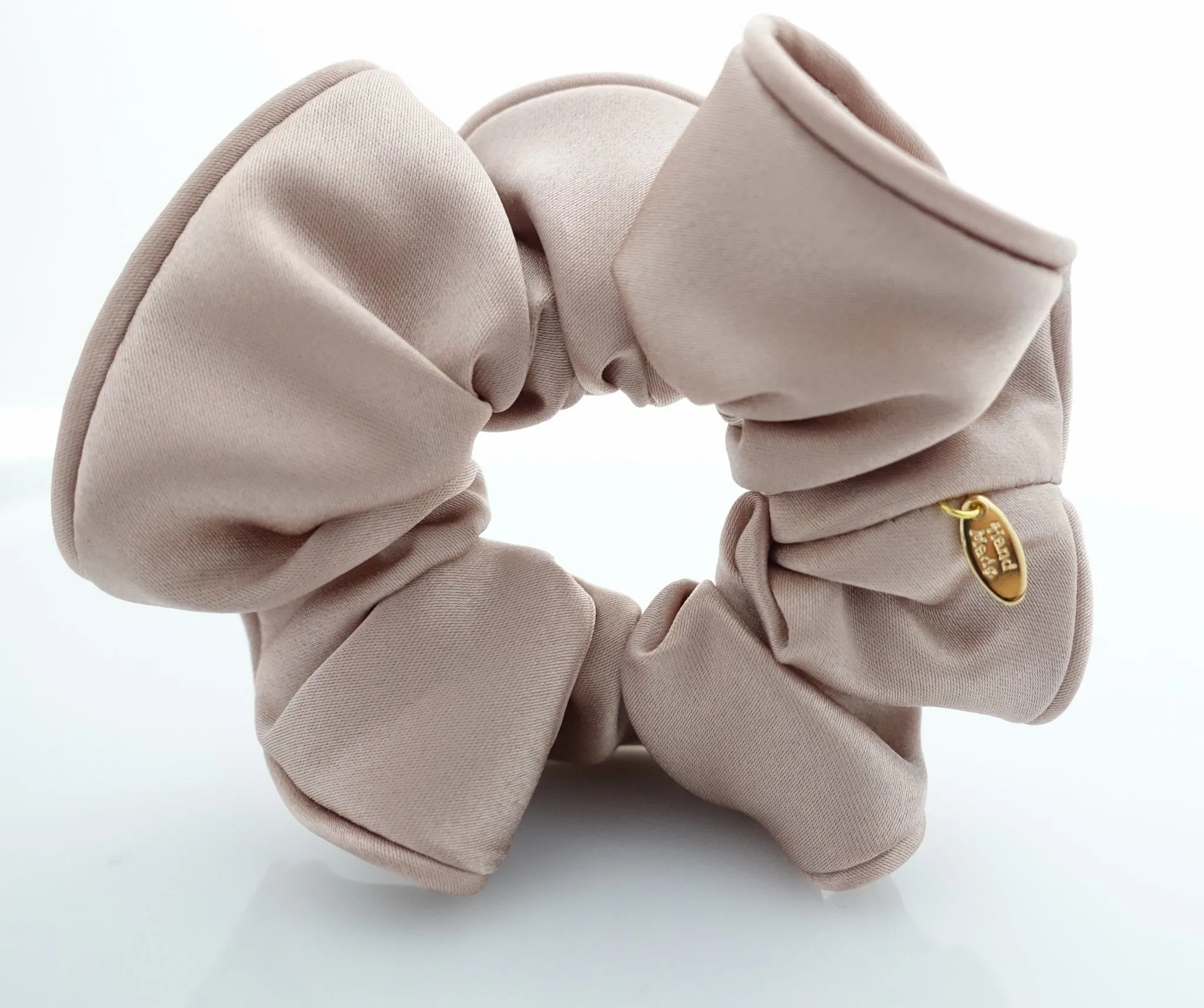 Satin medium solid color Scrunchies for Women