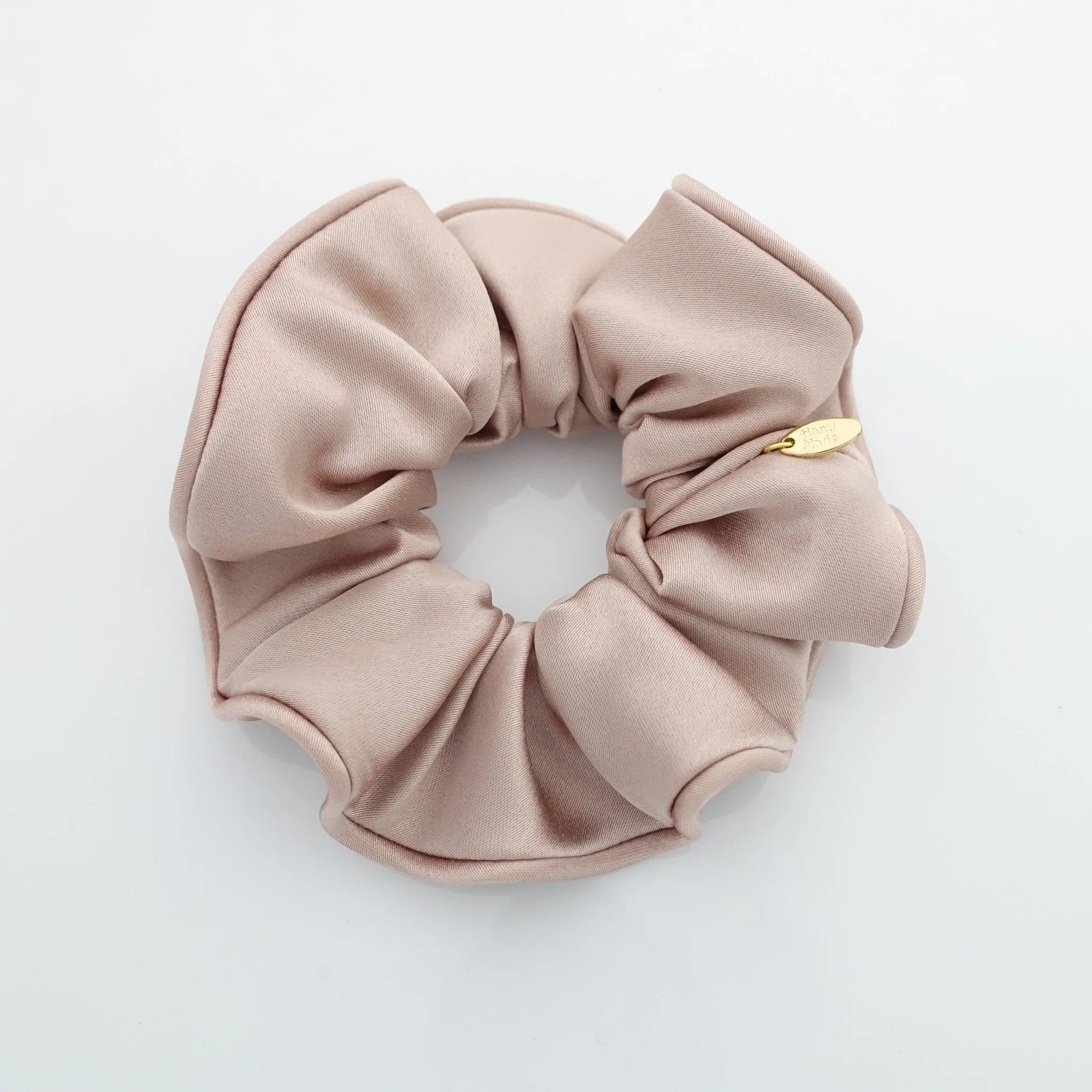 Satin medium solid color Scrunchies for Women