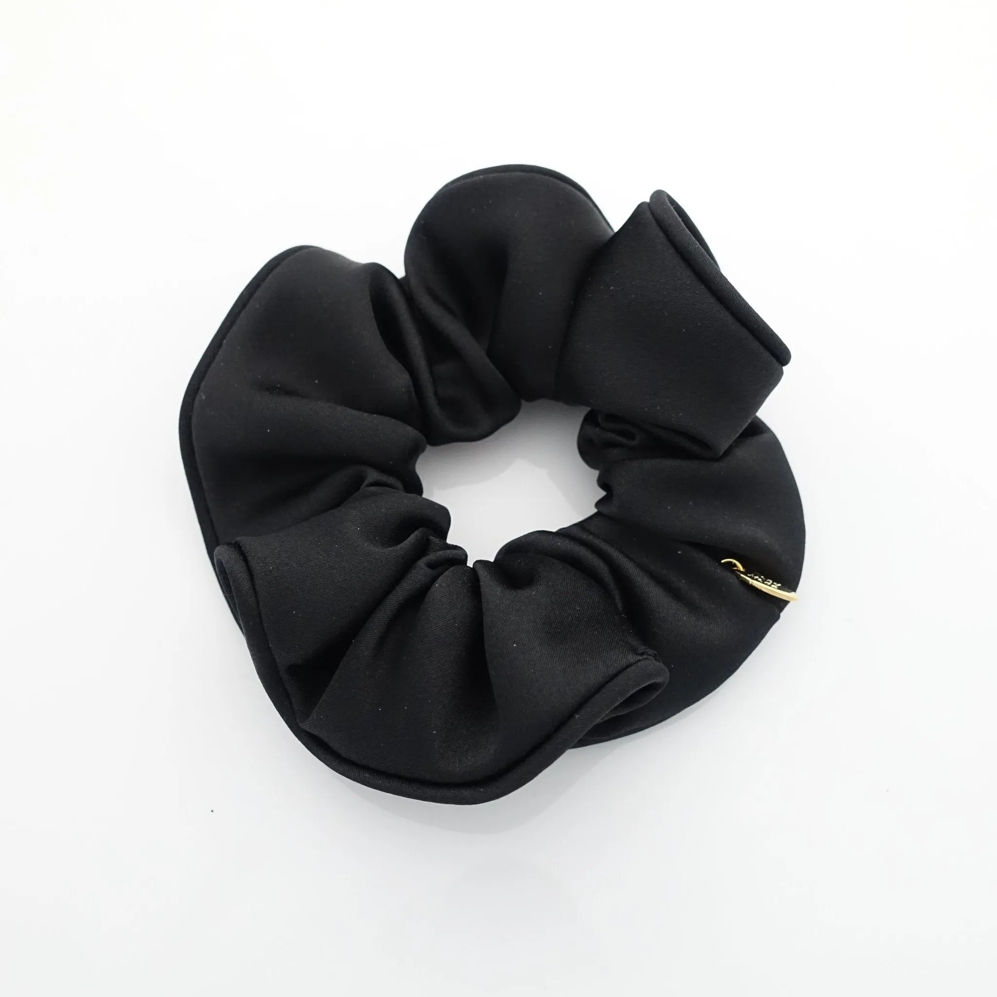 Satin medium solid color Scrunchies for Women
