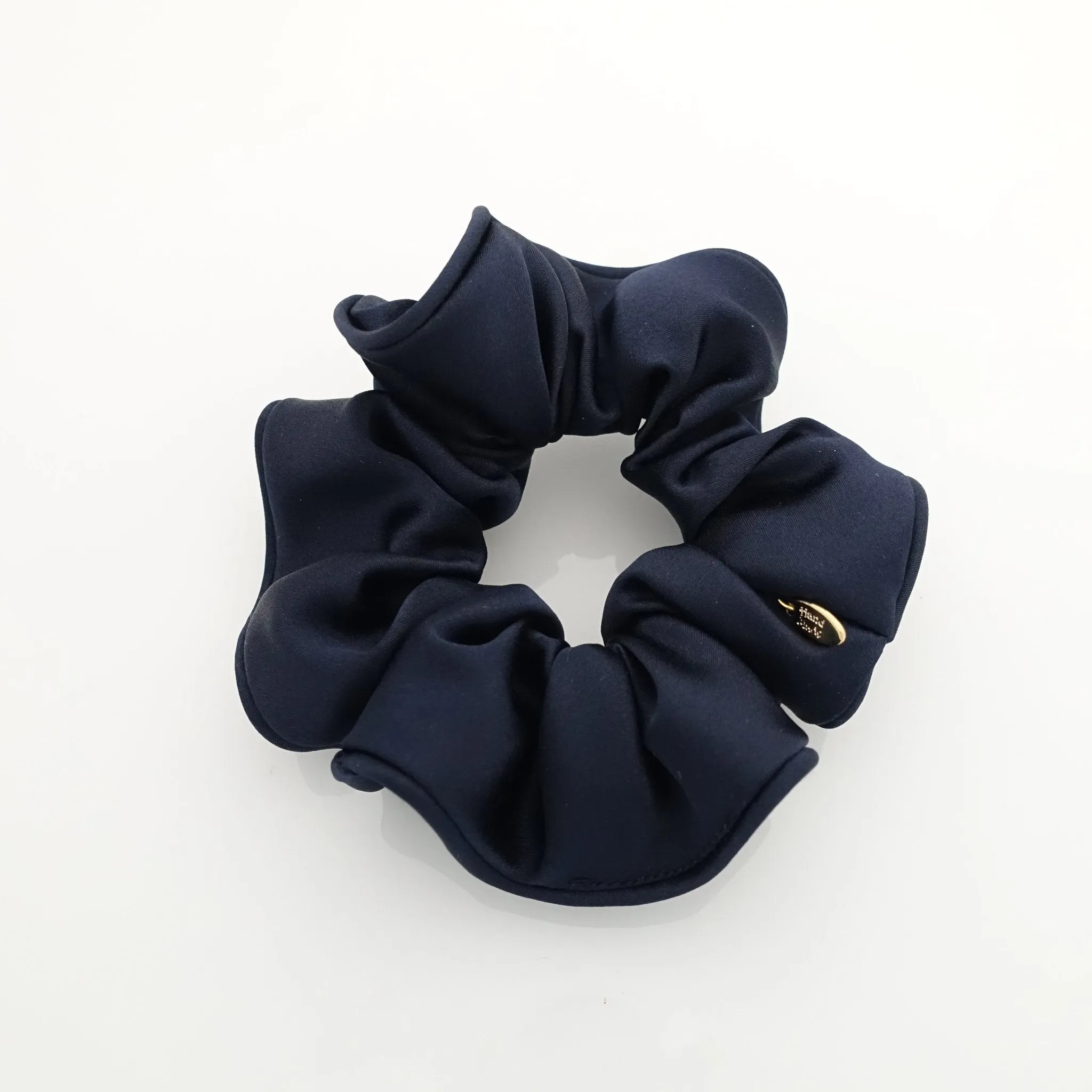 Satin medium solid color Scrunchies for Women