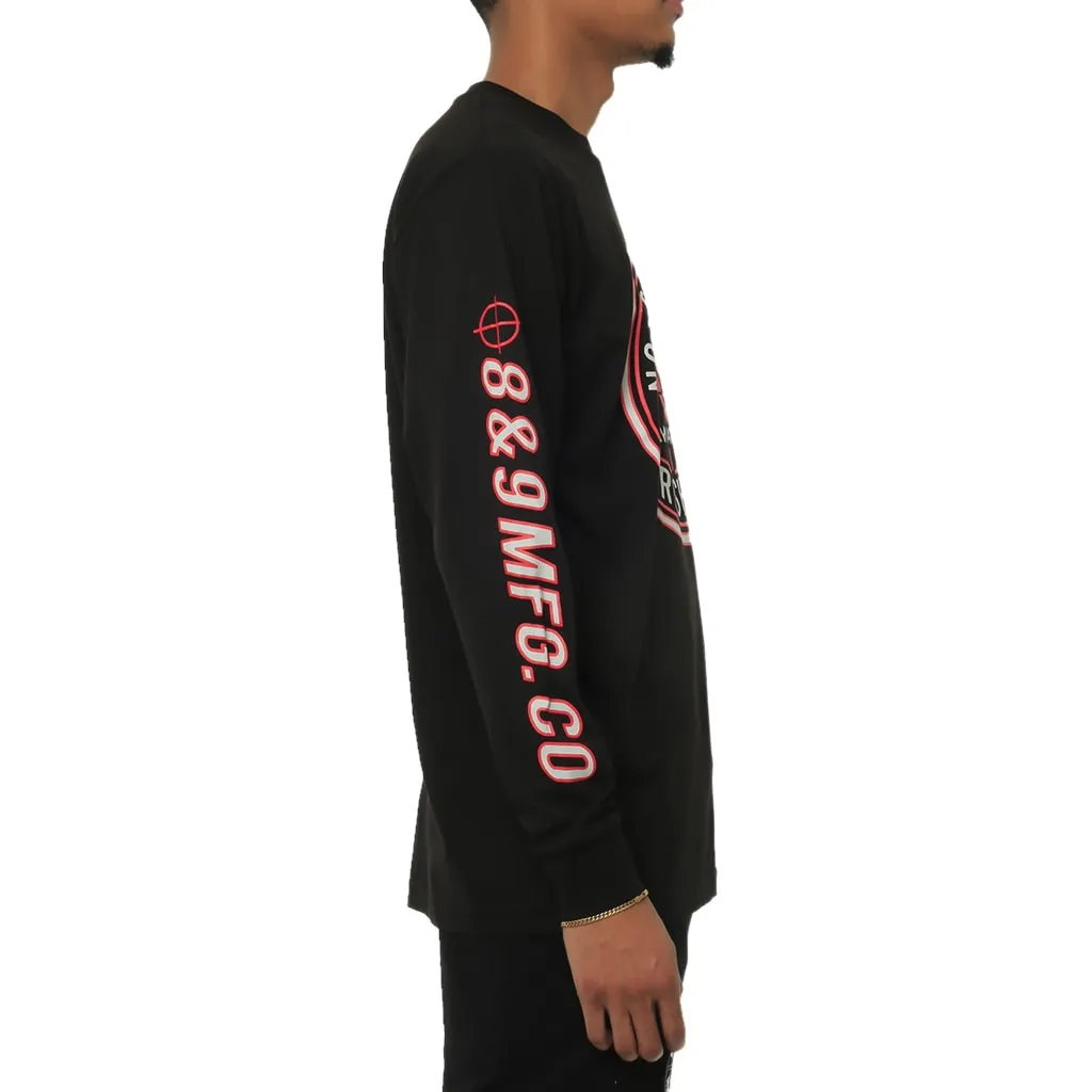 Sharpshooter Long Sleeve T Shirt Black