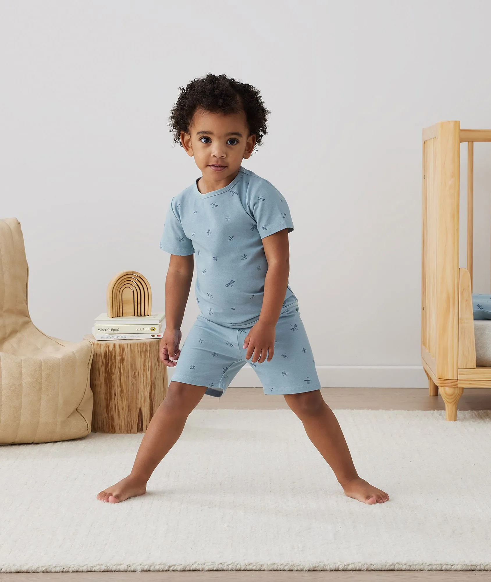 Short Sleeve Pajamas 0.2 TOG Dragonflies