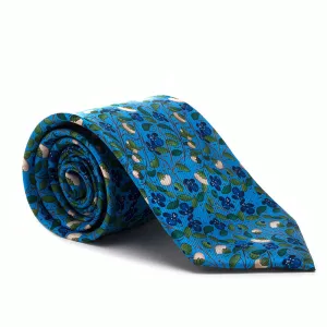Silk Tie - Medieval Flowers