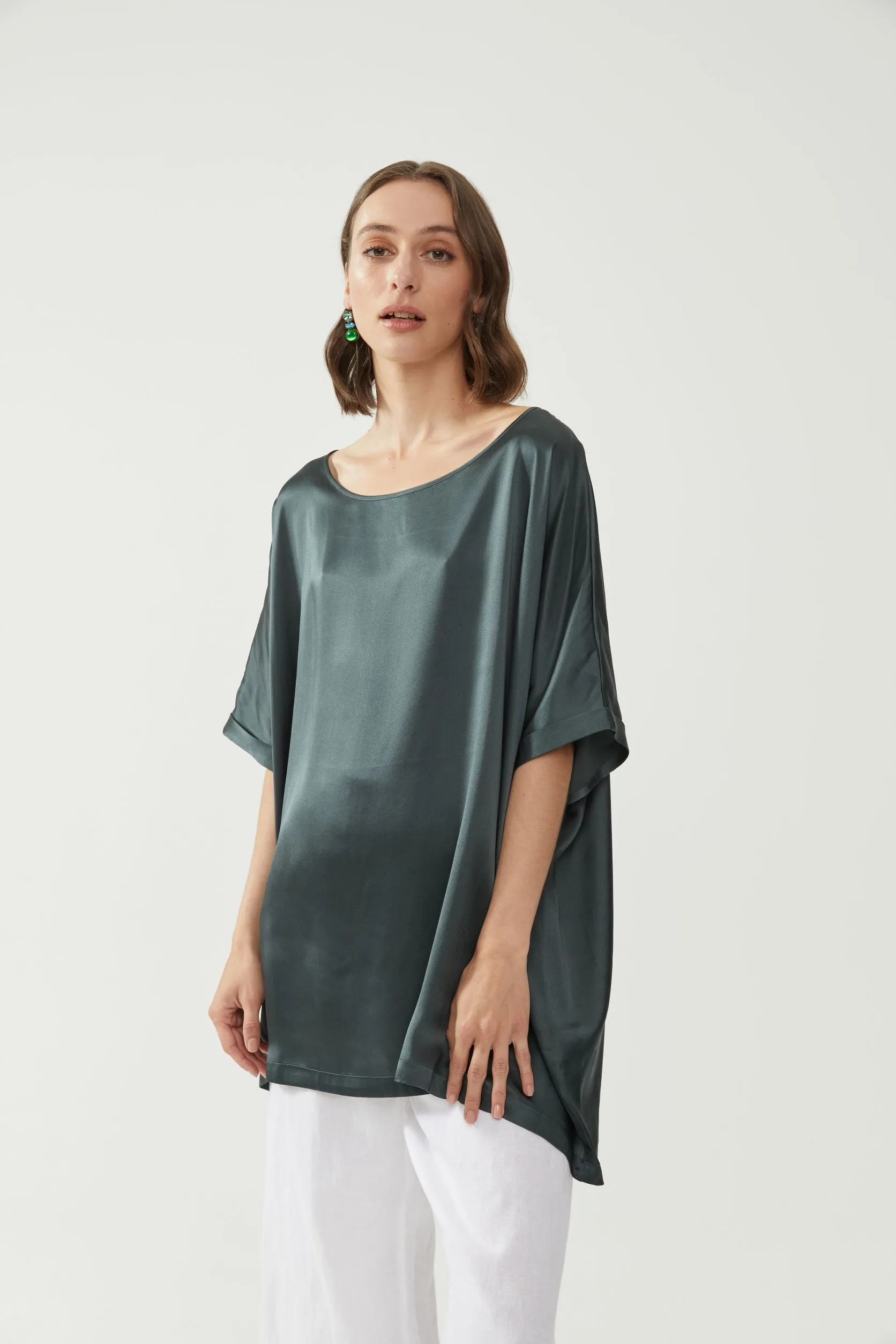 Silk Top - Forrest