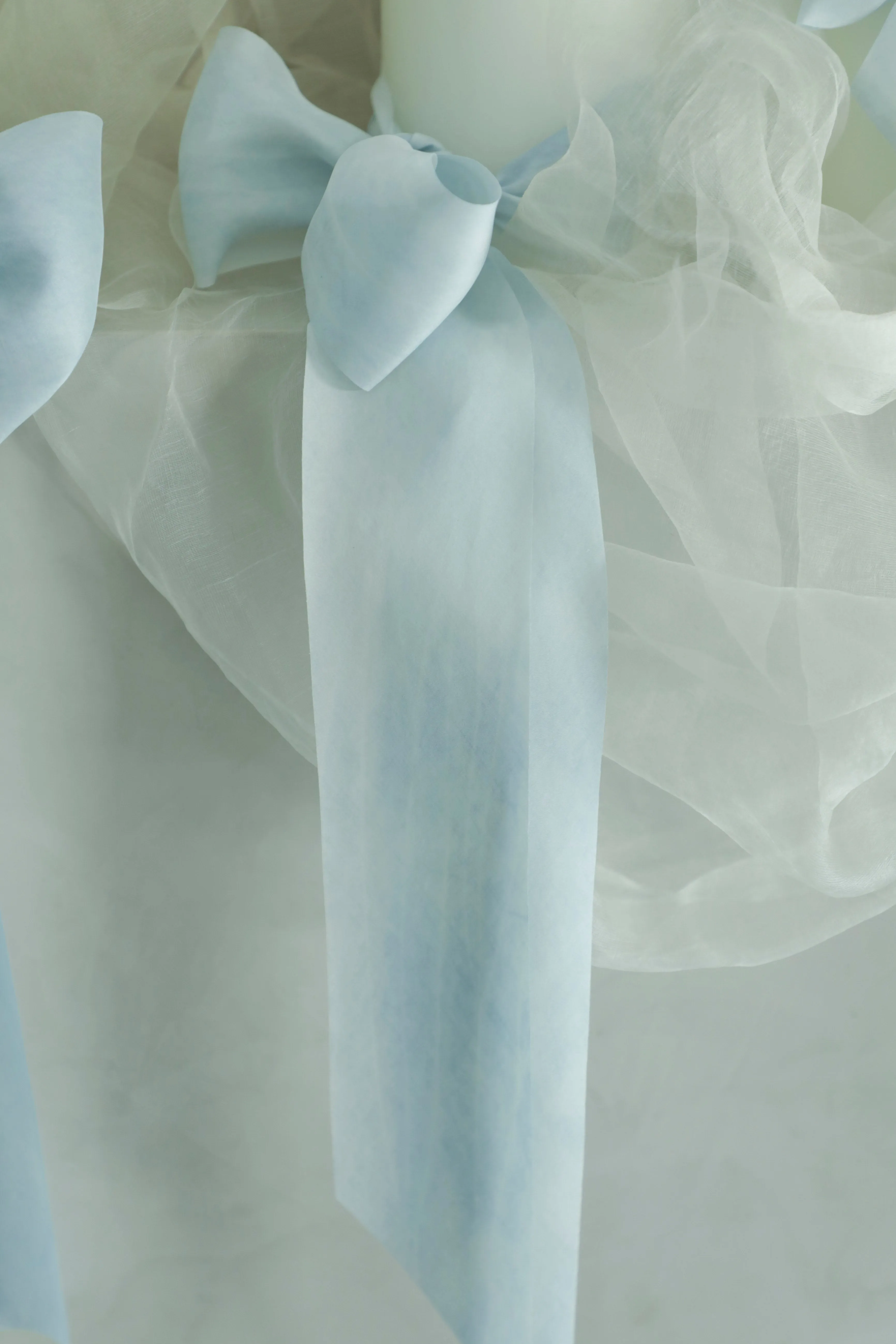 Sky Blue Silk Ribbon