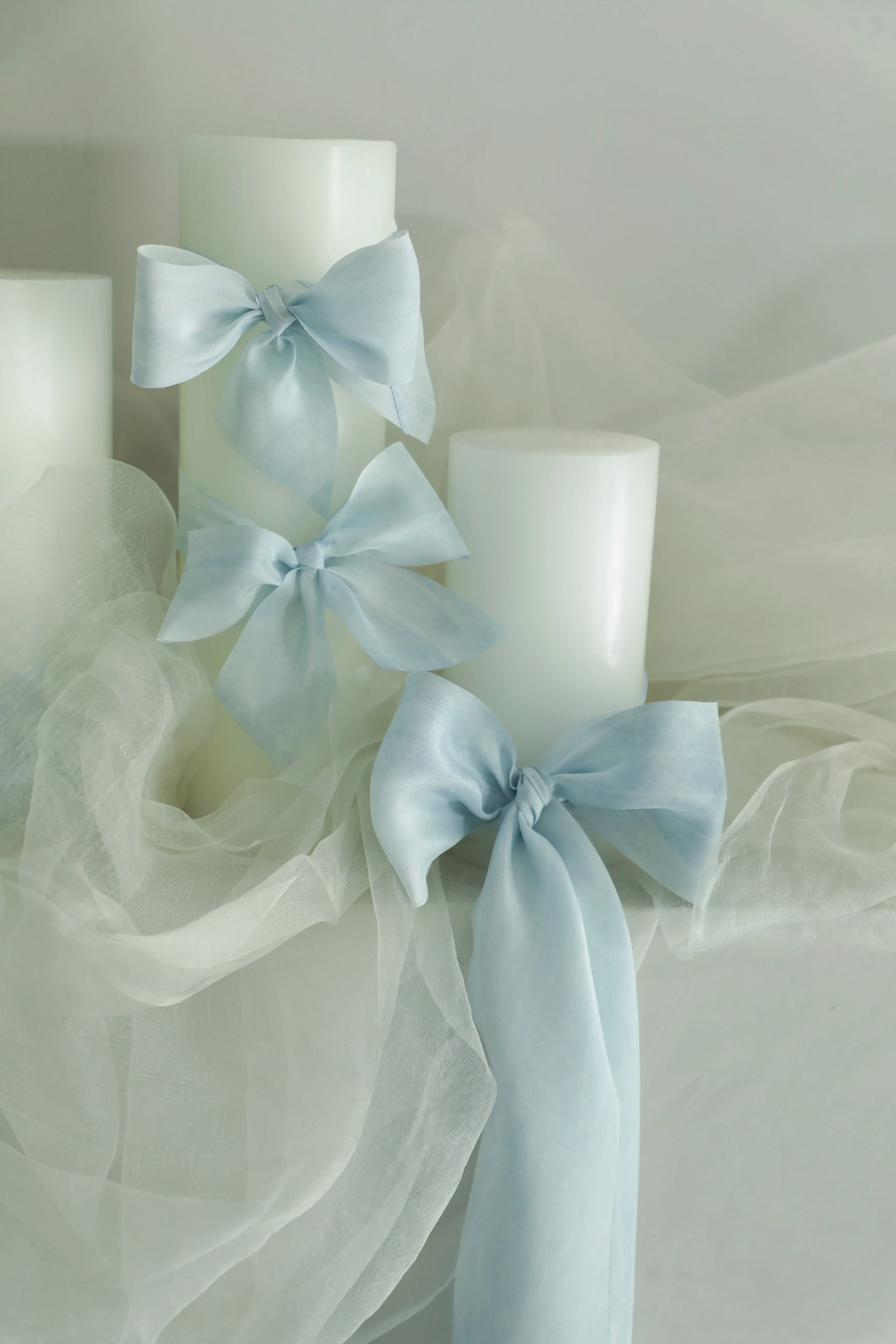 Sky Blue Silk Ribbon