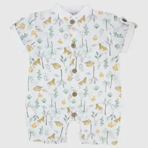 Sloth Short-Sleeved Romper