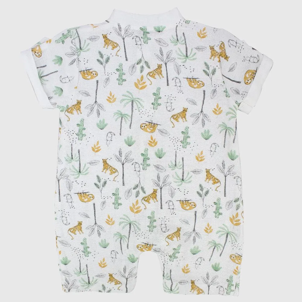 Sloth Short-Sleeved Romper